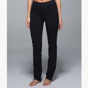 Lululemon Black Straight Up Pant